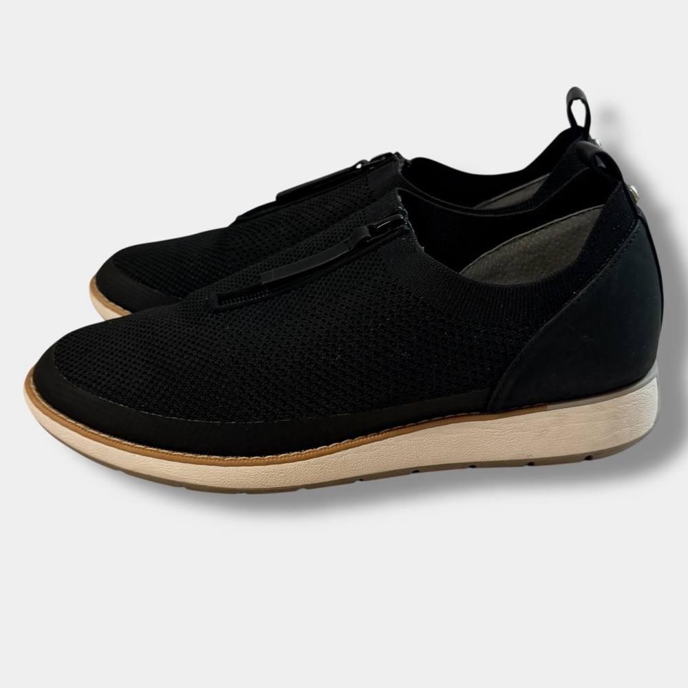 Hush Puppies Women’s Black Knit Zip Slip-On Shoes Bounce Comfort US 8M - Picture 11 of 15